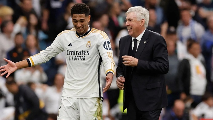 Bellingham từng tỏa sáng ở mùa ra mắt dưới thời cựu HLV Ancelotti.