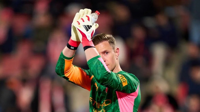 Chấn thương mới nhất ở Girona đang đe dọa cơ hội dự World Cup 2026 của Ter Stegen.