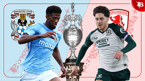  Nhận định bóng đá Coventry vs Middlesbrough, 03h00 ngày 17/2: Ca khúc khải hoàn