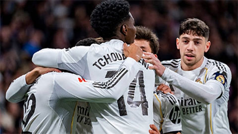  Real Madrid bắn một mũi tên trúng hai đích