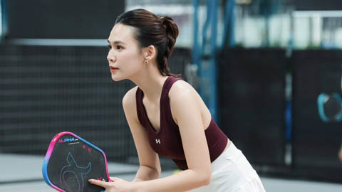  MC thể thao Thảo Uyên mơ nâng cúp pickleball