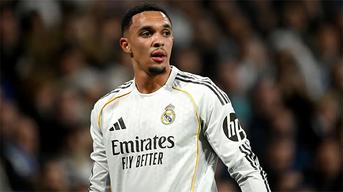 Trent Alexander-Arnold không hề đánh mất đẳng cấp, dù thời gian dưỡng thương ở Real Madrid rất nhiều
