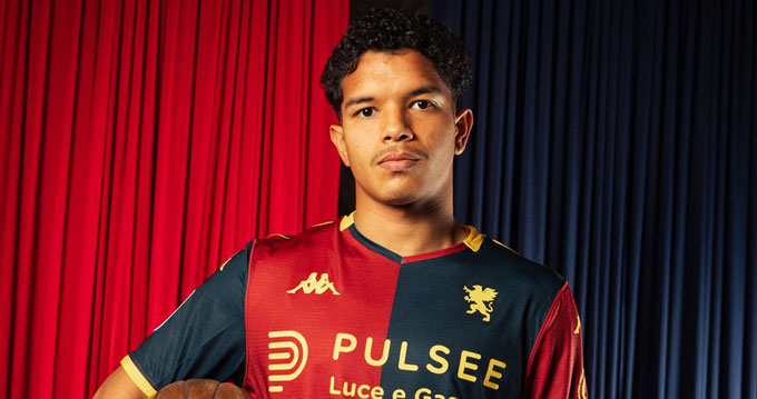 Alex Amorim, tiền vệ tân binh người Brazil của Genoa