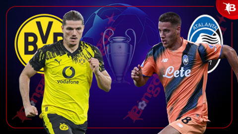  Nhận định bóng đá Dortmund vs Atalanta, 03h00 ngày 18/2: Không dễ cho chủ nhà