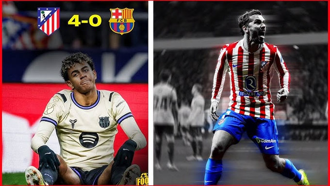 Barca thua sốc Atletico tại Cúp Nhà vua