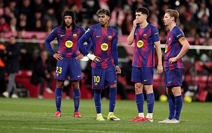 Barca thua đau trước Girona