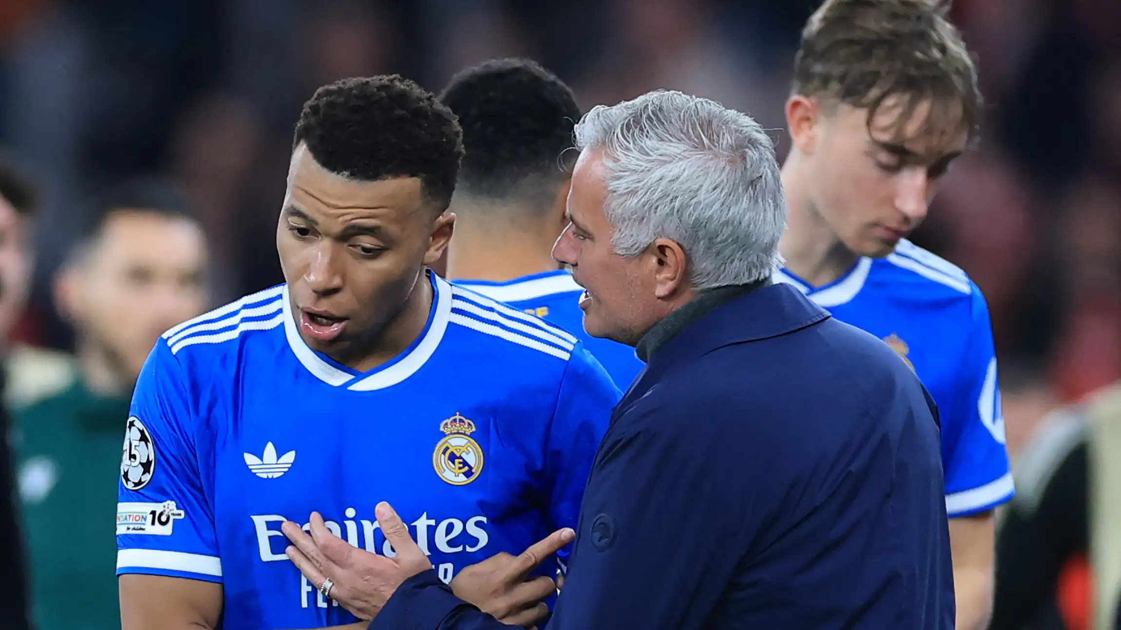 Phản ứng của Mbappe với Mourinho