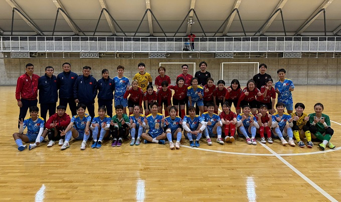 ĐT futsal nữ Việt Nam tại Nhật Bản
