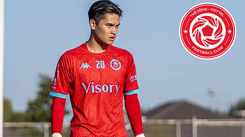  Thủ môn Việt kiều cao 1m84 vừa đến Thể Công Viettel là ai?