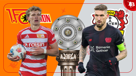  Nhận định bóng đá Union Berlin vs Leverkusen, 21h30 ngày 21/2: Chủ nhà sa cơ