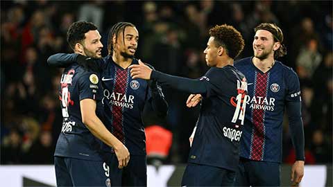  Kết quả PSG 3-0 Metz: Đòi lại ngôi đầu