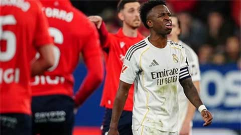  Kết quả Osasuna 2-1 Real: 'Kền kền' gẫy cánh