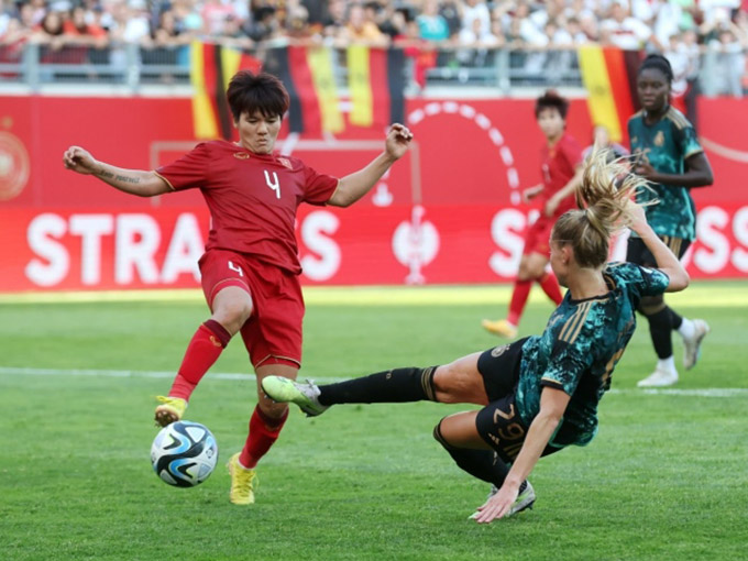 ĐT nữ Việt Nam đã vượt qua thử thách để dự World Cup - Ảnh: Vy Cầm