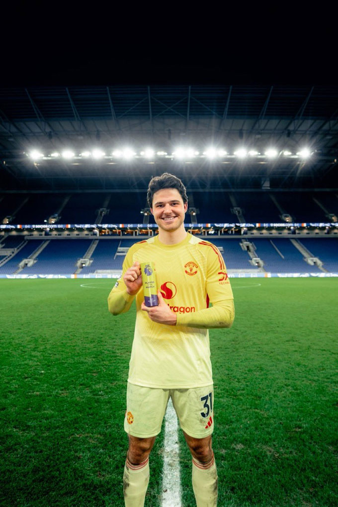 Lammens được bầu là cầu thủ xuất sắc nhất trận Everton vs MU