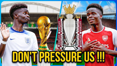  Top 5 đội bóng đang phải chịu áp lực vô địch cực lớn: gọi tên Arsenal và ĐT Anh