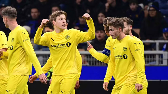 Bodo/Glimt vượt qua Inter 