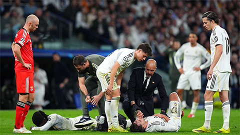  Real Madrid trả giá đắt cho chiến thắng trước Benfica