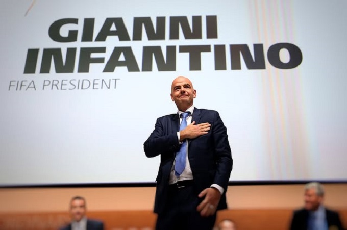 Chủ tịch FIFA Gianni Infantino