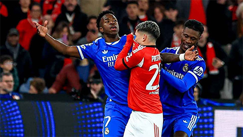  Benfica bác bỏ tin Prestianni thừa nhận phân biệt chủng tộc với Vinicius
