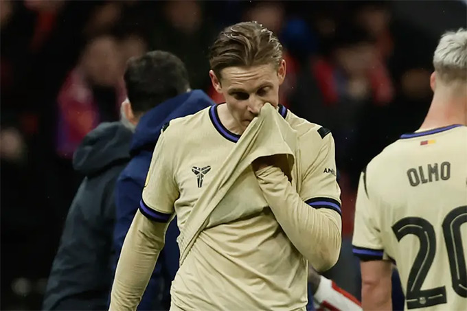 De Jong sẽ nghỉ thi đấu hơn 1 tháng