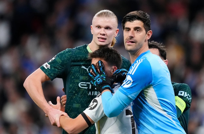 Courtois đã quá quen với việc gặp Real Madrid