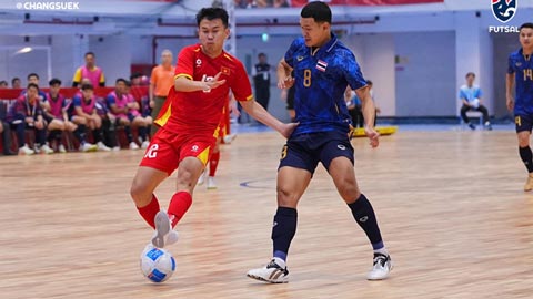  Việt Nam chạm trán Thái Lan tại giải futsal Đông Nam Á 2026