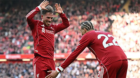  Liverpool trở thành 'ông hoàng trong làng bóng chết'