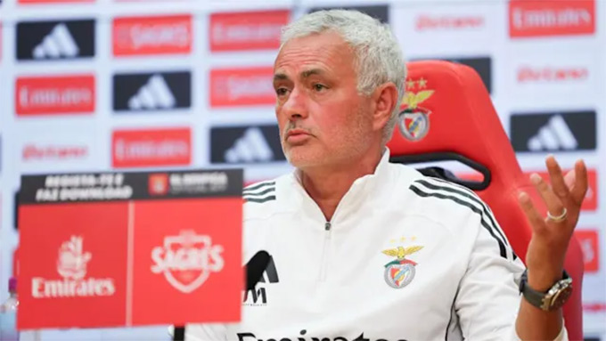 Mourinho công khai chỉ trích giải VĐQG Bồ Đào Nha
