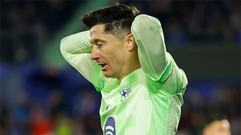  Robert Lewandowski gãy xương hốc mắt, lỡ hẹn đại chiến với Atletico Madrid