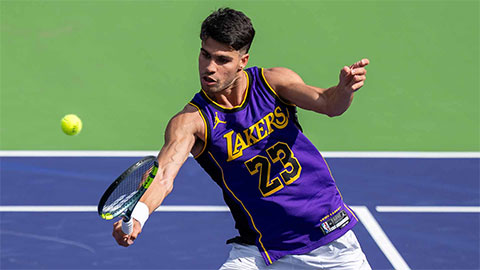  Carlos Alcaraz đối mặt thử thách khó ở trận đầu Indian Wells