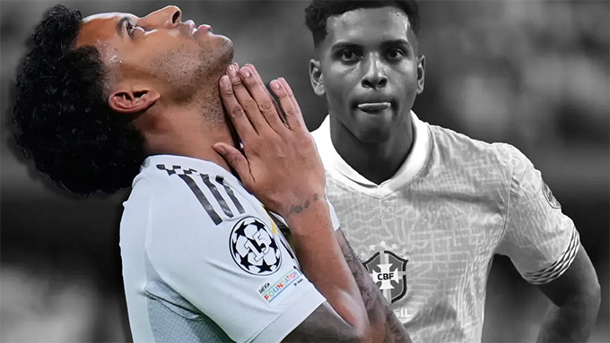 Rodrygo là cái tên mới nhất của Real Madrid dính "virus ACL"