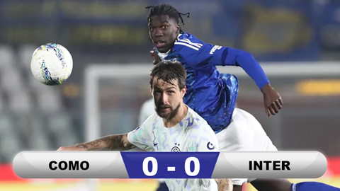  Como của Fabregas xuất sắc cầm chân Inter Milan