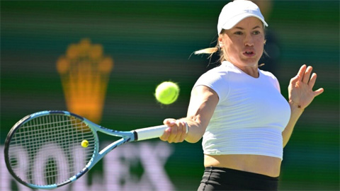  Paula Badosa bị loại ở vòng đầu Indian Wells 2026