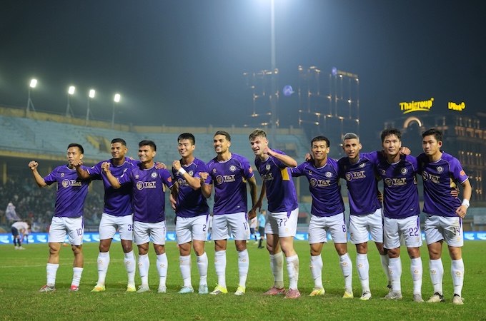 Hà Nội liệu có thắng được CAHN ở trận đấu sắp tới? Ảnh: Minh Tuấn 