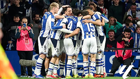  Oyarzabal định đoạt derby xứ Basque, Sociedad vào chung kết Cúp Nhà Vua