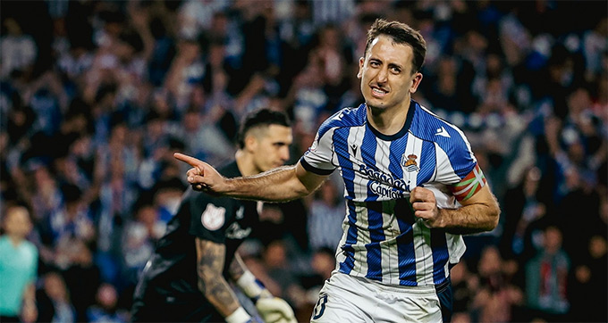 Oyarzabal ghi bàn giúp Sociedad toàn thắng cả 2 trận đấu trước Bilbao