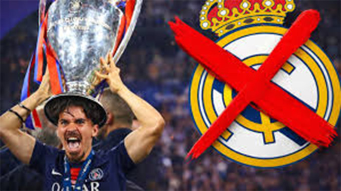 Vitinha không muốn tới Real Madrid