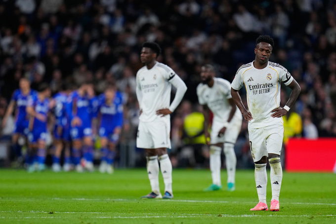Cầu thủ Real Madrid chết lặng sau trận thua mới đây trước Getafe