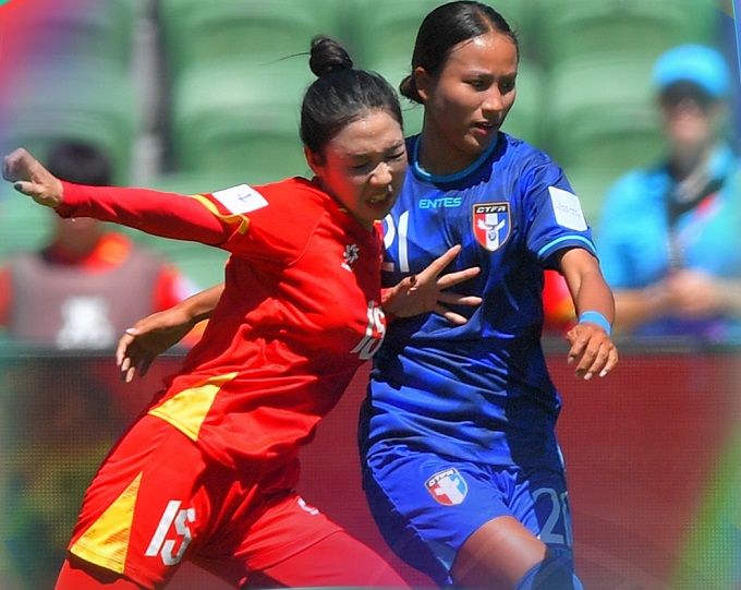 ĐT nữ Việt Nam thua Đài Bắc Trung Hoa 0-1