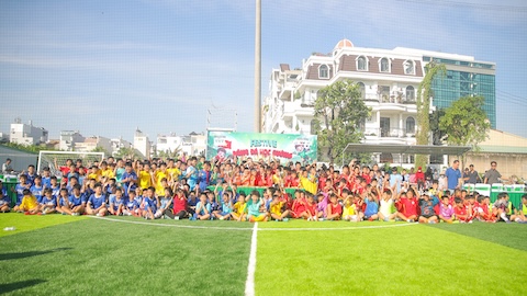  Thêm một học viện bóng đá trẻ Việt Nam ra đời