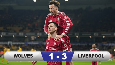  Kết quả Wolves 1-3 Liverpool: The Kop đòi nợ thành công