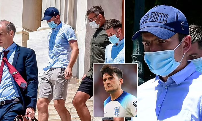 Maguire bị phạt án treo sau sự cố tại Mykonos