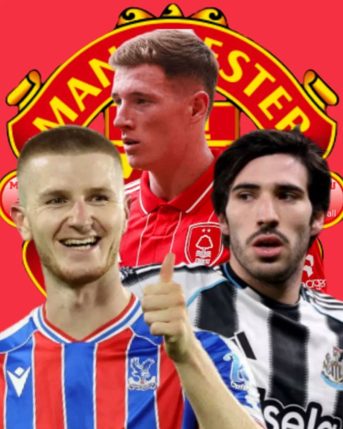 3 mục tiêu cho vị trí tiền vệ trung tâm của MU