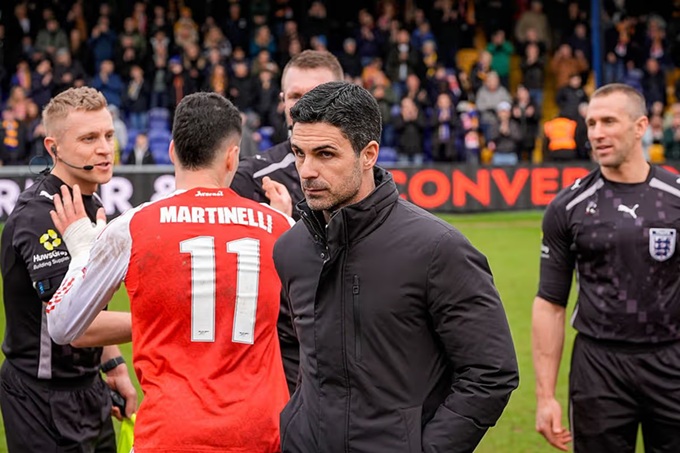 Việc Arteta hạn chế xoay tua đội hình sẽ ảnh hưởng đến tham vọng lớn của Arsenal 