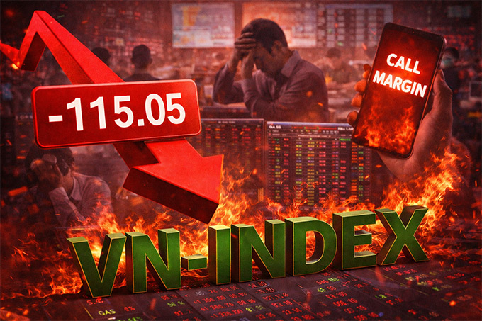 TT chứng khoán Việt Nam vừa có phiên giảm điểm mạnh nhất lịch sử