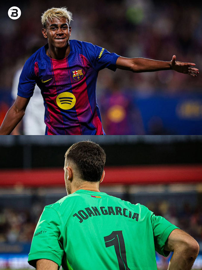 Yamal và Garcia đang giúp Barca tiếp tục cuộc đua vô địch La Liga