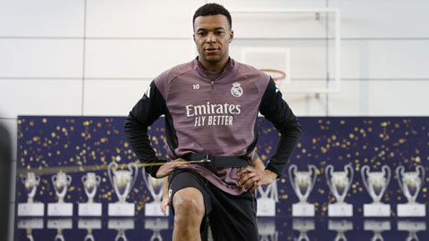  Mbappe trở lại tập luyện, Real Madrid nhận cú hích trước trận gặp Man City