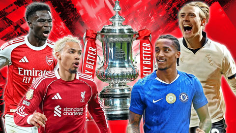Bốc thăm tứ kết FA Cup: Man City đại chiến Liverpool, Arsenal gặp đối dễ