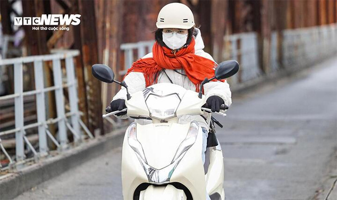 Hôm nay miền Bắc trời trở rét. Ảnh:Minh Đức