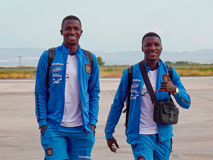 Pacho và Caicedo đều là tuyển thủ Ecuador